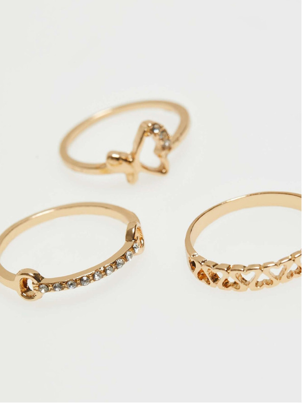 Moodo Prstan iz rumenega zlata