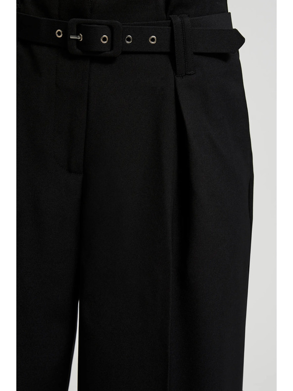 Moodo Črne ženske hlače