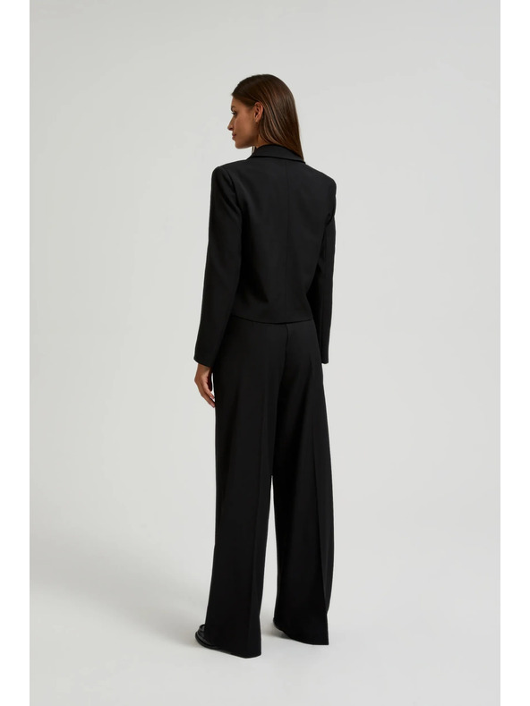 Moodo Črne ženske hlače