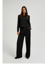 Moodo Črne ženske hlače