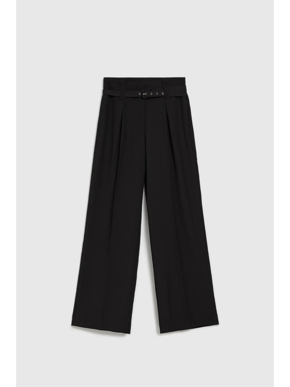 Moodo Črne ženske hlače