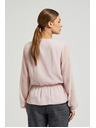 Moodo Roza ženska bluza z volani