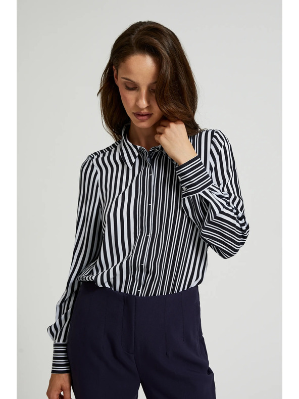 Moodo Črna ženska srajca