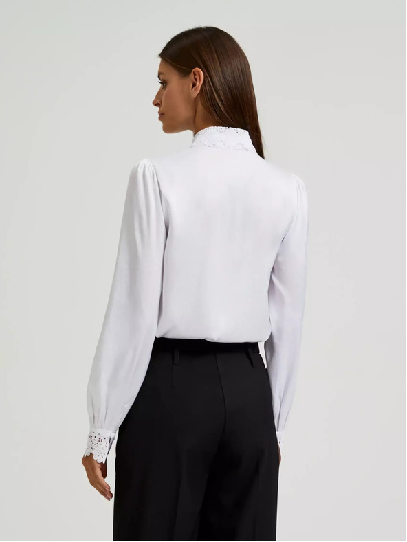 Moodo Bela ženska srajca