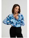 Moodo Temno modra ženska srajca