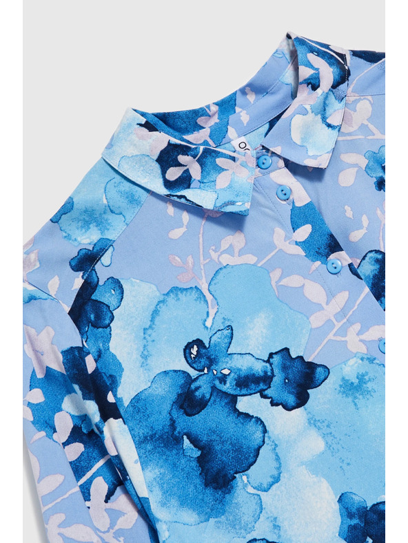 Moodo Temno modra ženska srajca