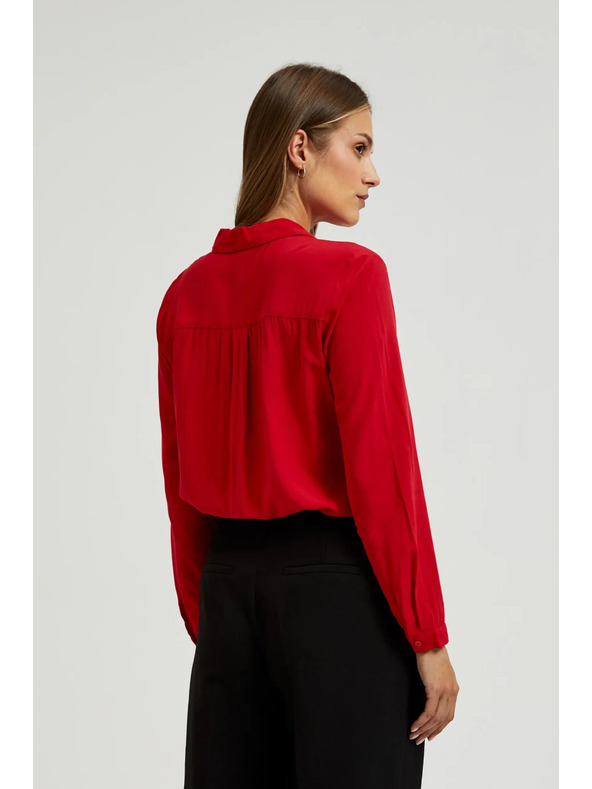 Moodo Rdeča ženska srajca