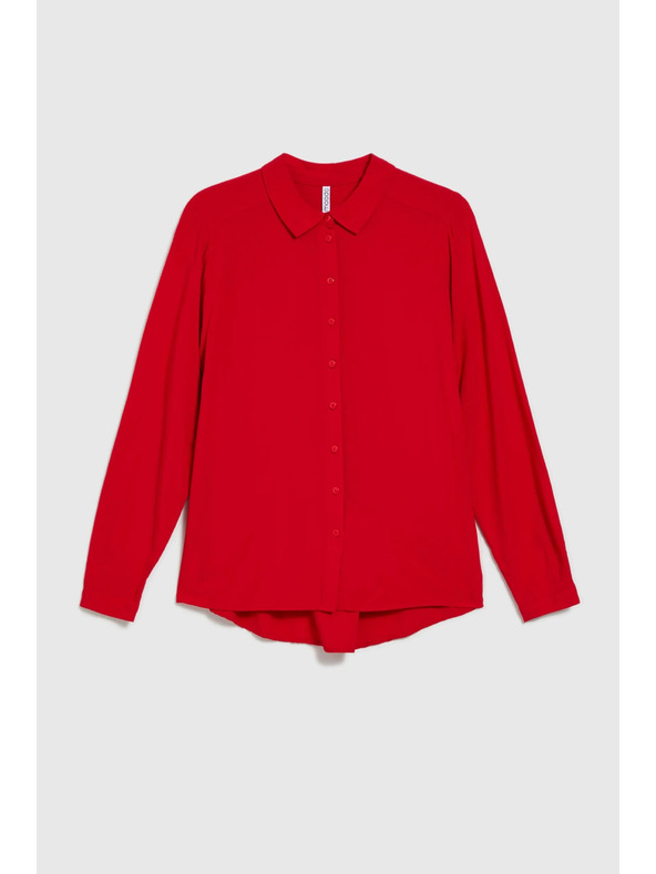 Moodo Rdeča ženska srajca