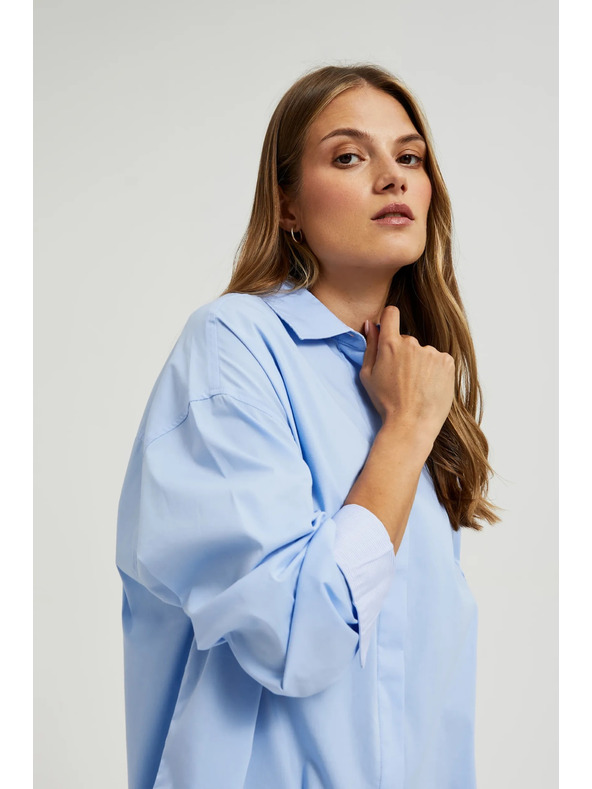 Moodo Modra ženska srajca