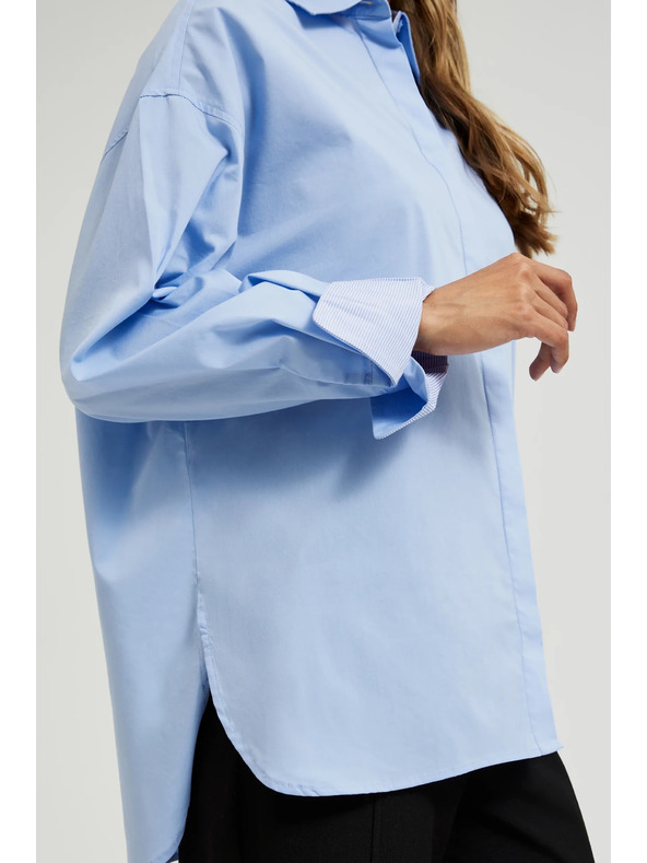 Moodo Modra ženska srajca