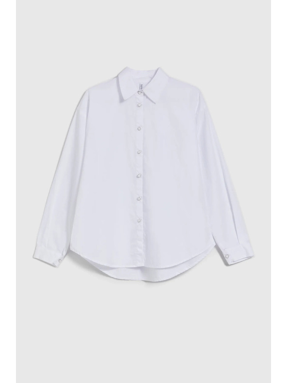 Moodo Bela ženska srajca