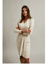 Moodo Svetlo bež ženske obleke
