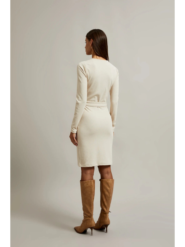 Moodo Svetlo bež ženske obleke