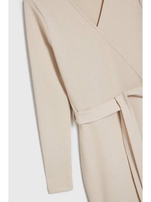 Moodo Svetlo bež ženske obleke