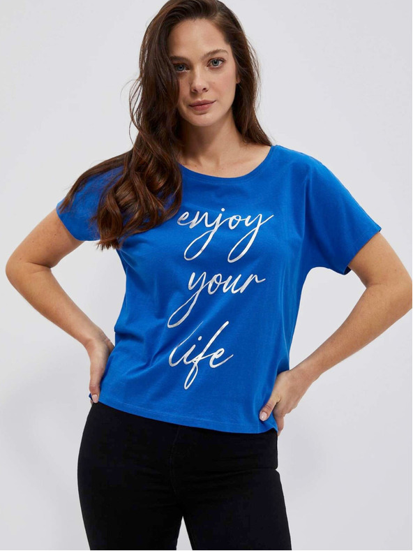 Moodo Modra ženska majica