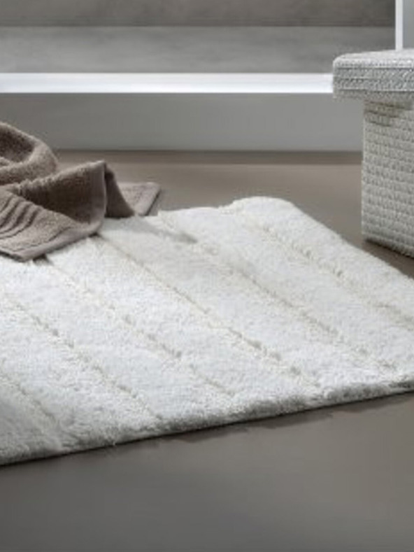 Kela Kopalniška preproga Megan 100% bombaž mahasto zelena 80,0x50,0x1,6cm KELA