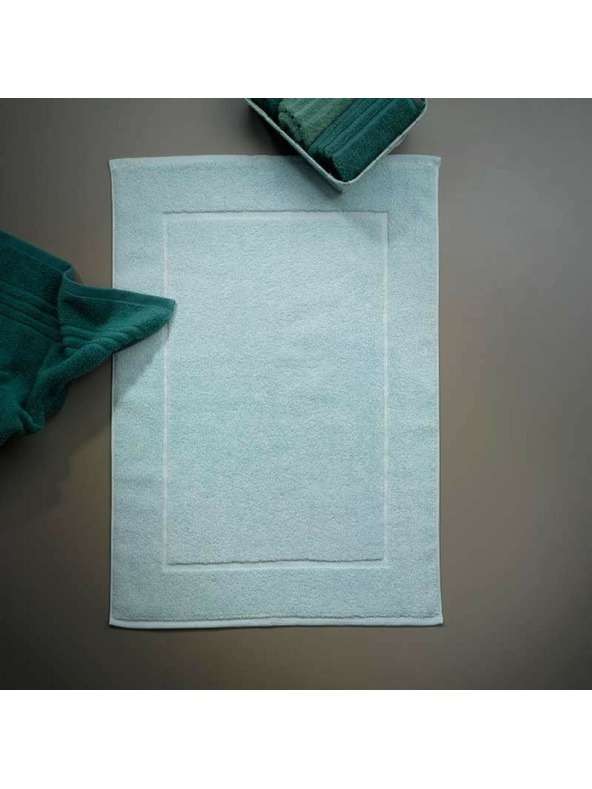 Kela Kopalniška preproga Ladessa 70x50 cm bombaž srebrno-siva KELA