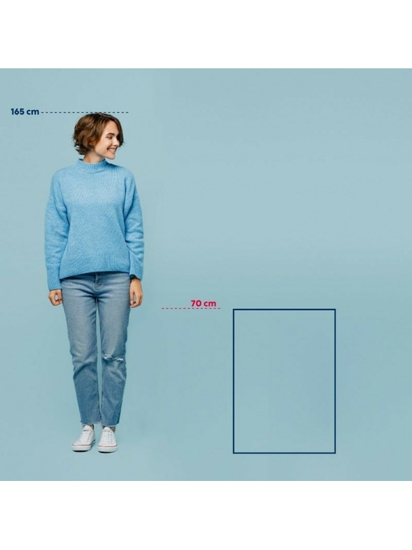 Kela Kopalniška preproga Ladessa 70x50 cm bombaž srebrno-siva KELA