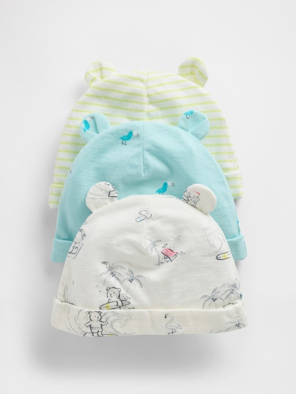 GAP Otroška bombažna kapa, 3 kosi GAP