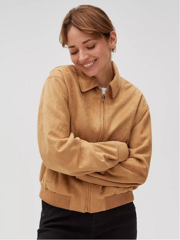 Moodo Bež ženska jakna