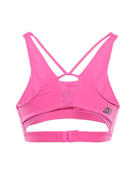 ALPINE PRO Ženski hitrosušeči top s hladno suho ALPINE PRO BRATA neon pink