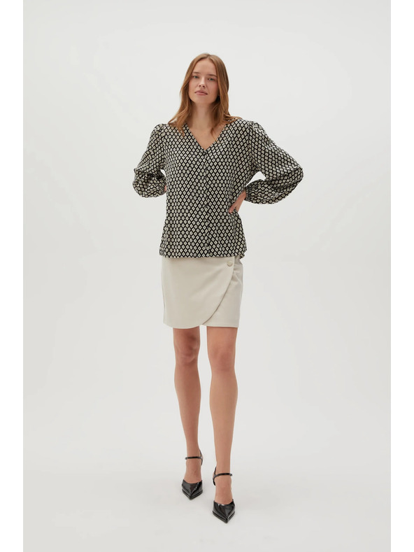 Moodo Črna ženska srajca