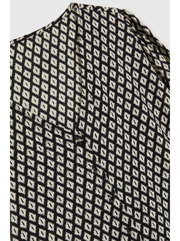 Moodo Črna ženska srajca