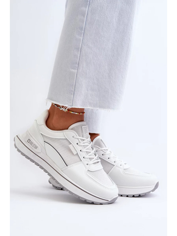 BIG STAR SHOES Ženske bele superge Big Star