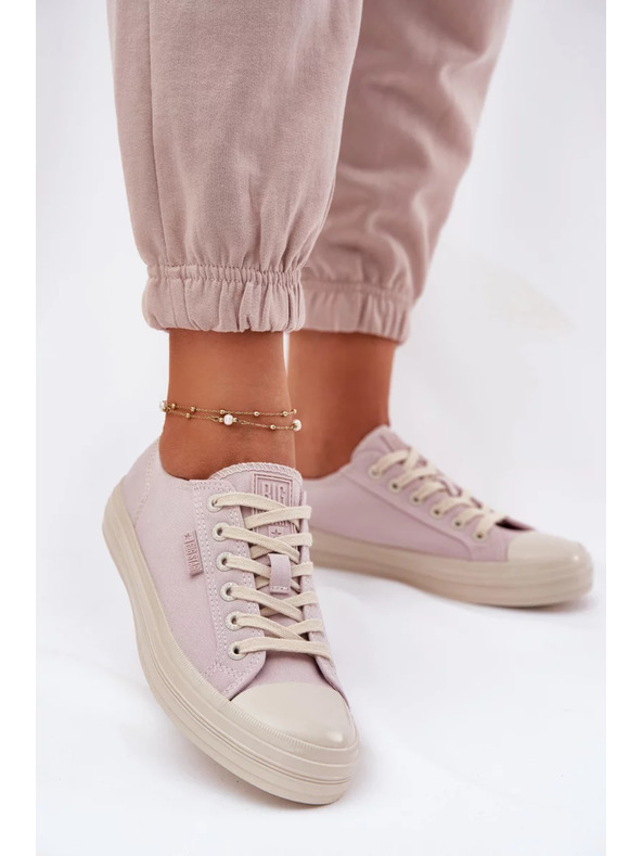 BIG STAR SHOES Ženske superge Big Star – svetlo rožnate