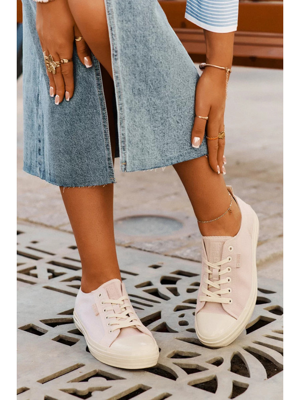 BIG STAR SHOES Ženske superge Big Star – svetlo rožnate