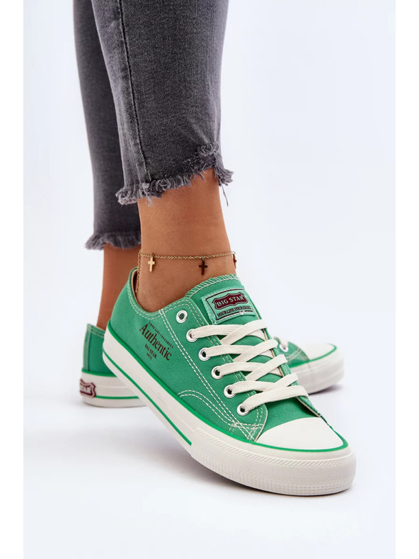 BIG STAR SHOES Ženske superge Big Star zelene