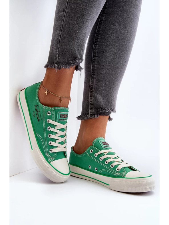 BIG STAR SHOES Ženske superge Big Star zelene