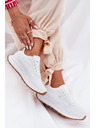 BIG STAR SHOES Ženske stilske čevlje Big Star HI-POLY SYSTEM – bele