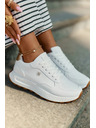 BIG STAR SHOES Ženske stilske čevlje Big Star HI-POLY SYSTEM – bele