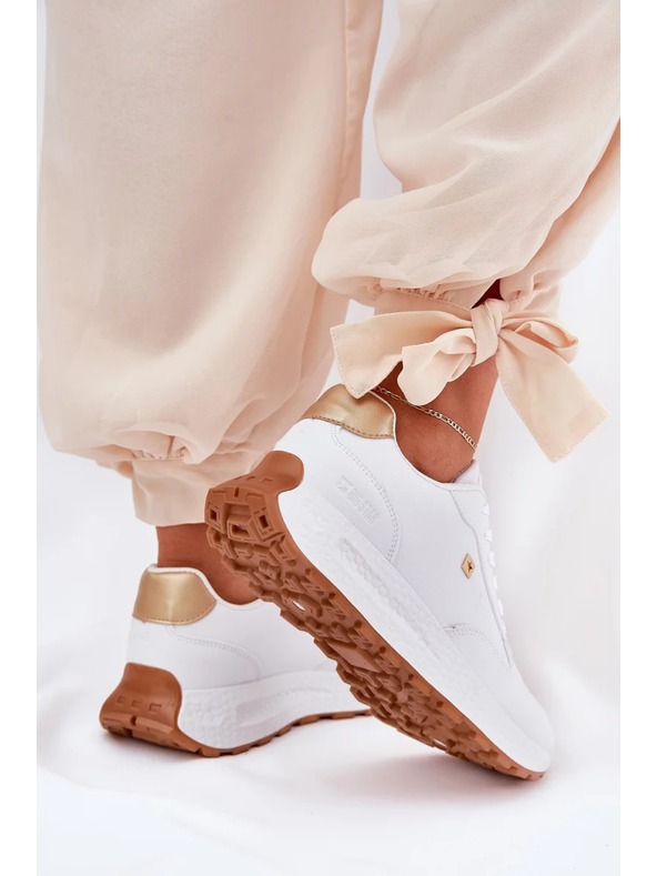 BIG STAR SHOES Ženske stilske čevlje Big Star HI-POLY SYSTEM – bele