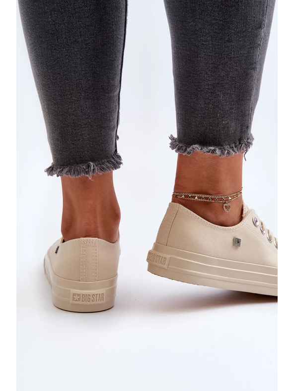 BIG STAR SHOES Klasične ženske superge Big Star - Bež