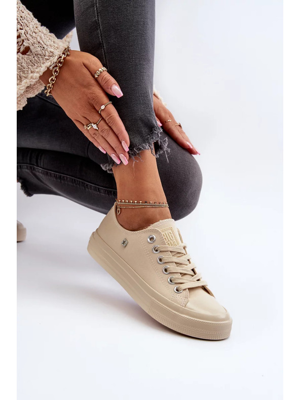 BIG STAR SHOES Klasične ženske superge Big Star - Bež