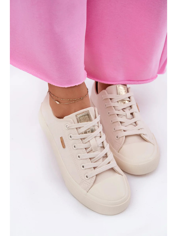 BIG STAR SHOES Ženske platnen superge Big Star – bež