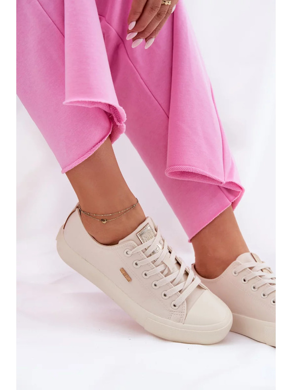 BIG STAR SHOES Ženske platnen superge Big Star – bež