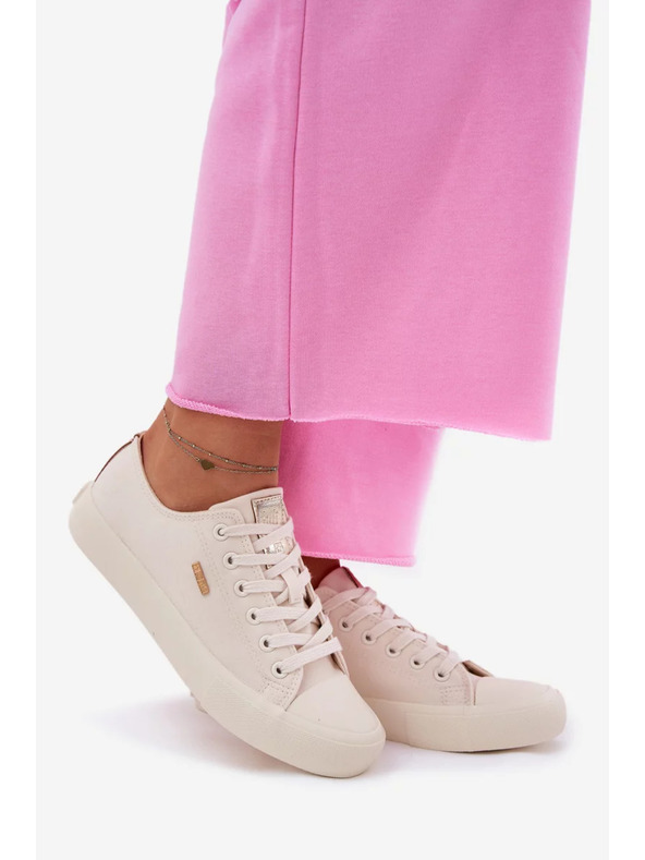 BIG STAR SHOES Ženske platnen superge Big Star – bež