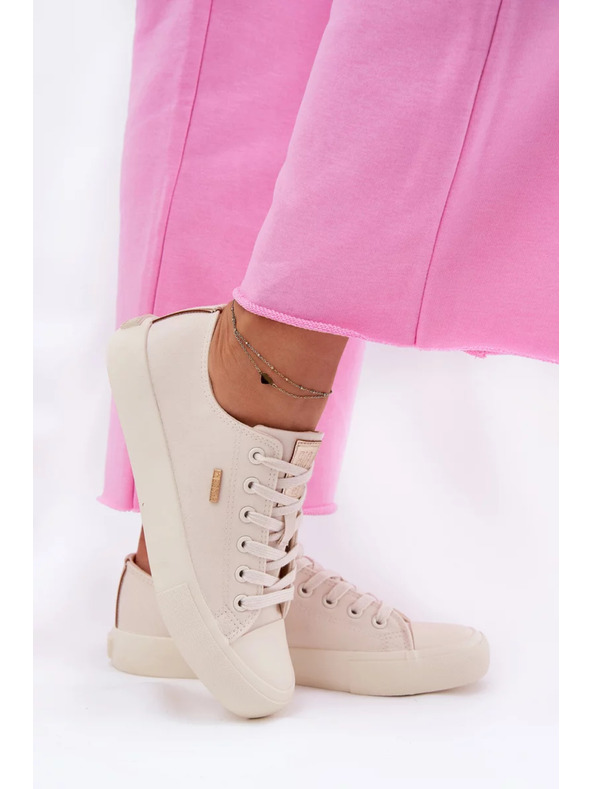 BIG STAR SHOES Ženske platnen superge Big Star – bež