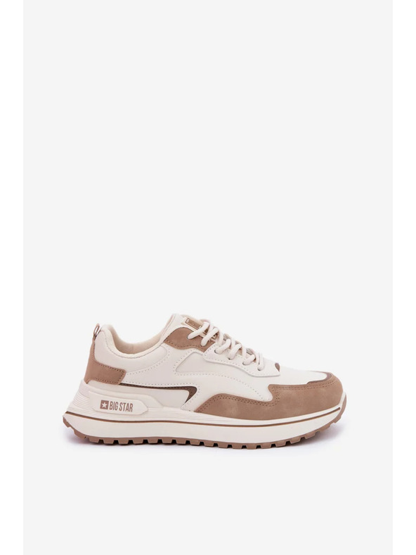 BIG STAR SHOES Ženske superge Big Star HI-POLY SYSTEM – bež