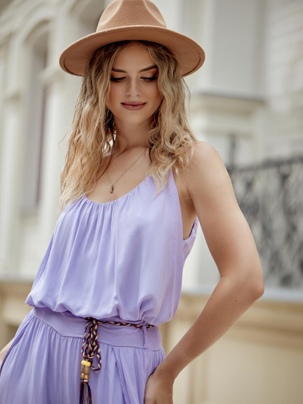 Edoti Vijolični top na naramnice