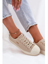 BIG STAR SHOES Ženske platnen superge Big Star – bež