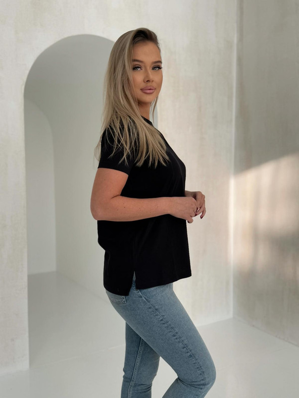 Edoti Črna oversize majica