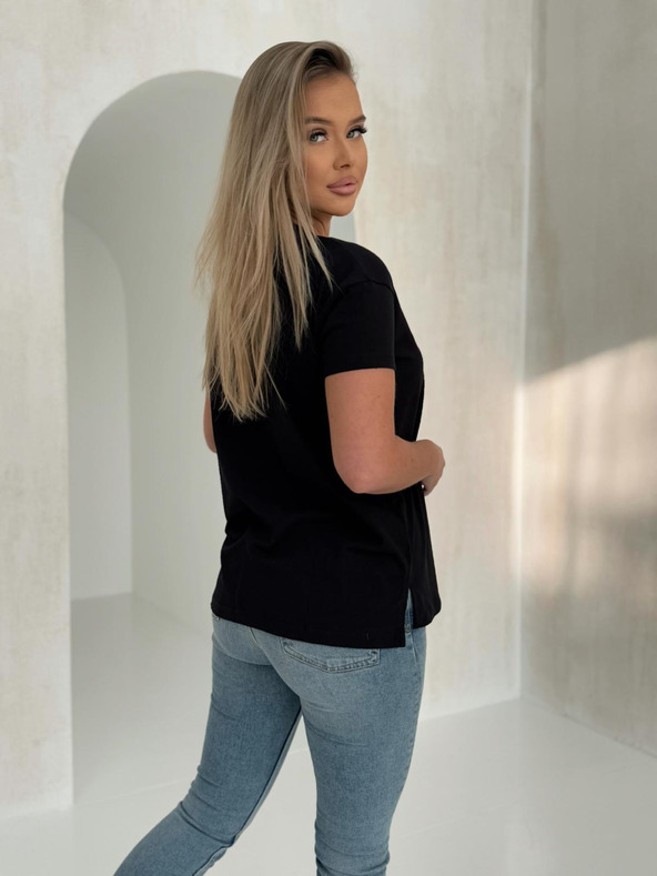 Edoti Črna oversize majica