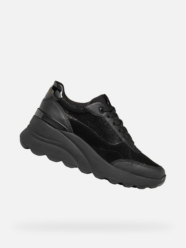 Geox Črne ženske superge Geox Spherica EC13