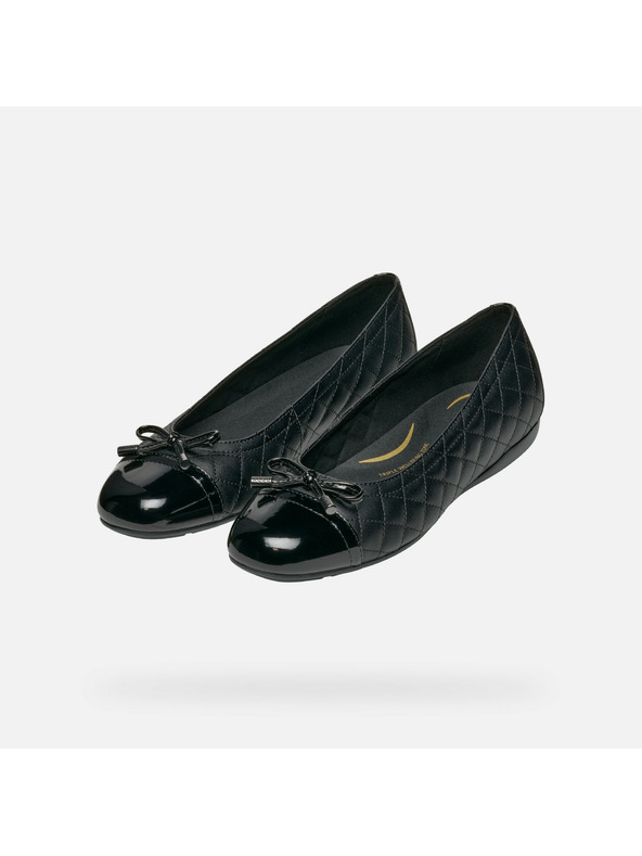 Geox Črne ženske balerinke Geox Annytah