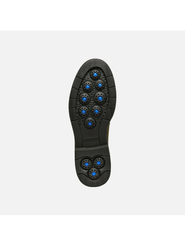 Geox Khaki ženski mokasini Geox Spherica EC-1