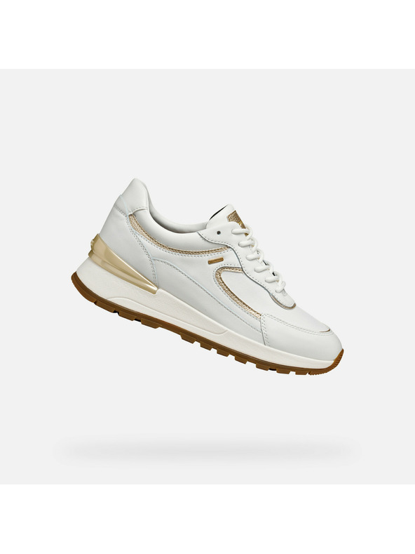 Geox Beli ženski čevlji Geox Desya ABX